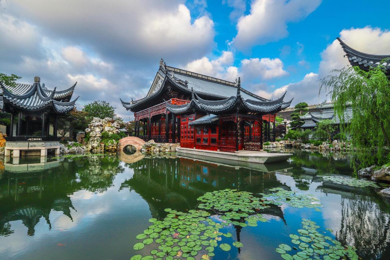 Royal Garden Hotel Shanghai-Free Shuttle To And From Disney & Pvg & Close Metro Line2 Easy To Sha New Expo Eksteriør billede
