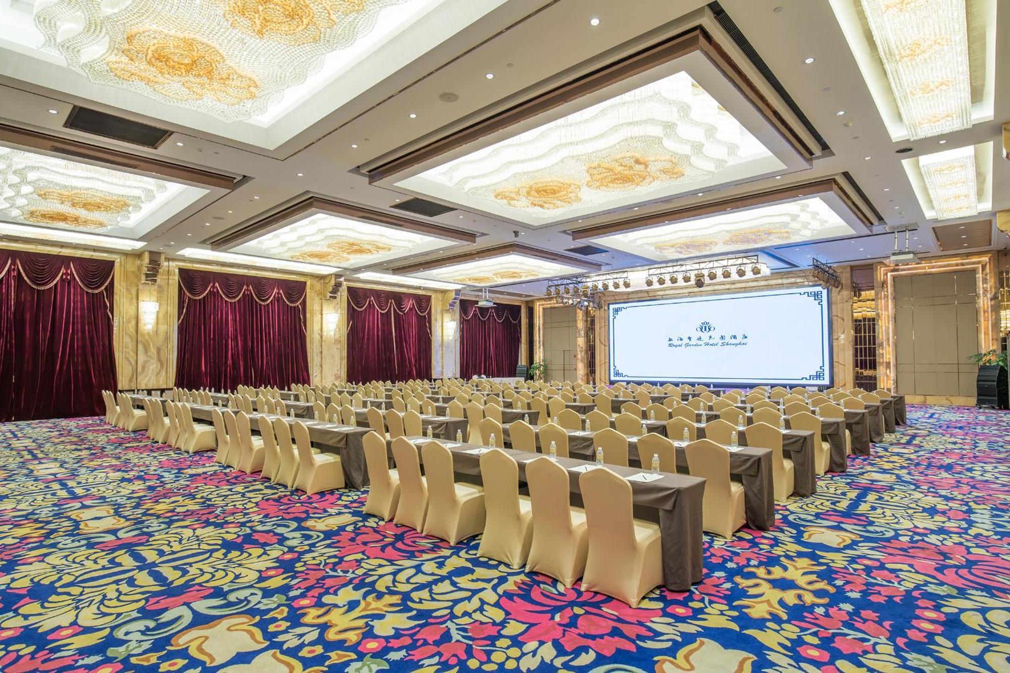 Royal Garden Hotel Shanghai-Free Shuttle To And From Disney & Pvg & Close Metro Line2 Easy To Sha New Expo Eksteriør billede