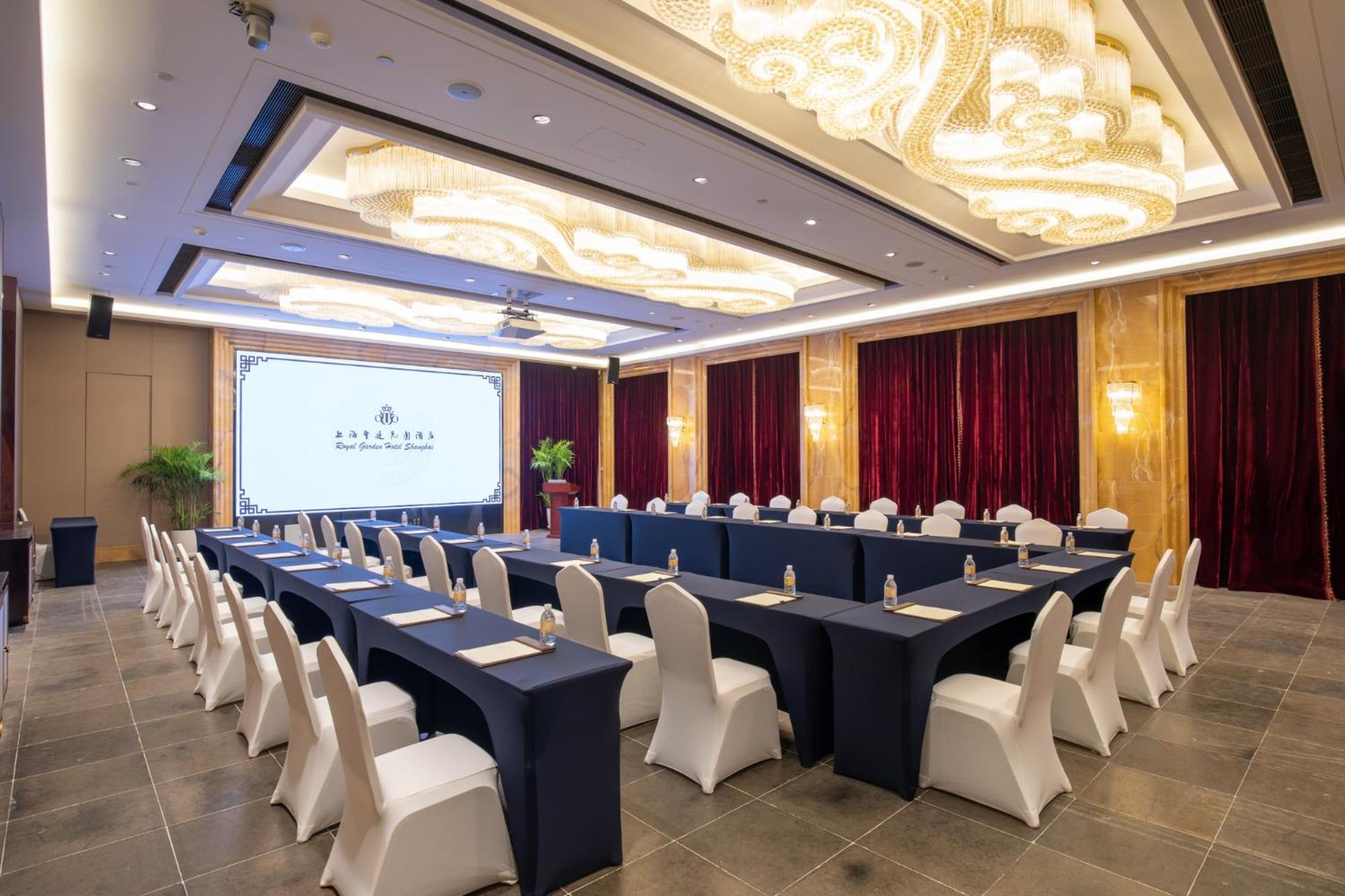 Royal Garden Hotel Shanghai-Free Shuttle To And From Disney & Pvg & Close Metro Line2 Easy To Sha New Expo Eksteriør billede