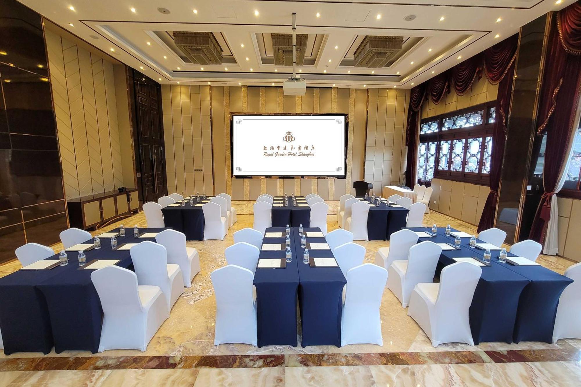 Royal Garden Hotel Shanghai-Free Shuttle To And From Disney & Pvg & Close Metro Line2 Easy To Sha New Expo Eksteriør billede