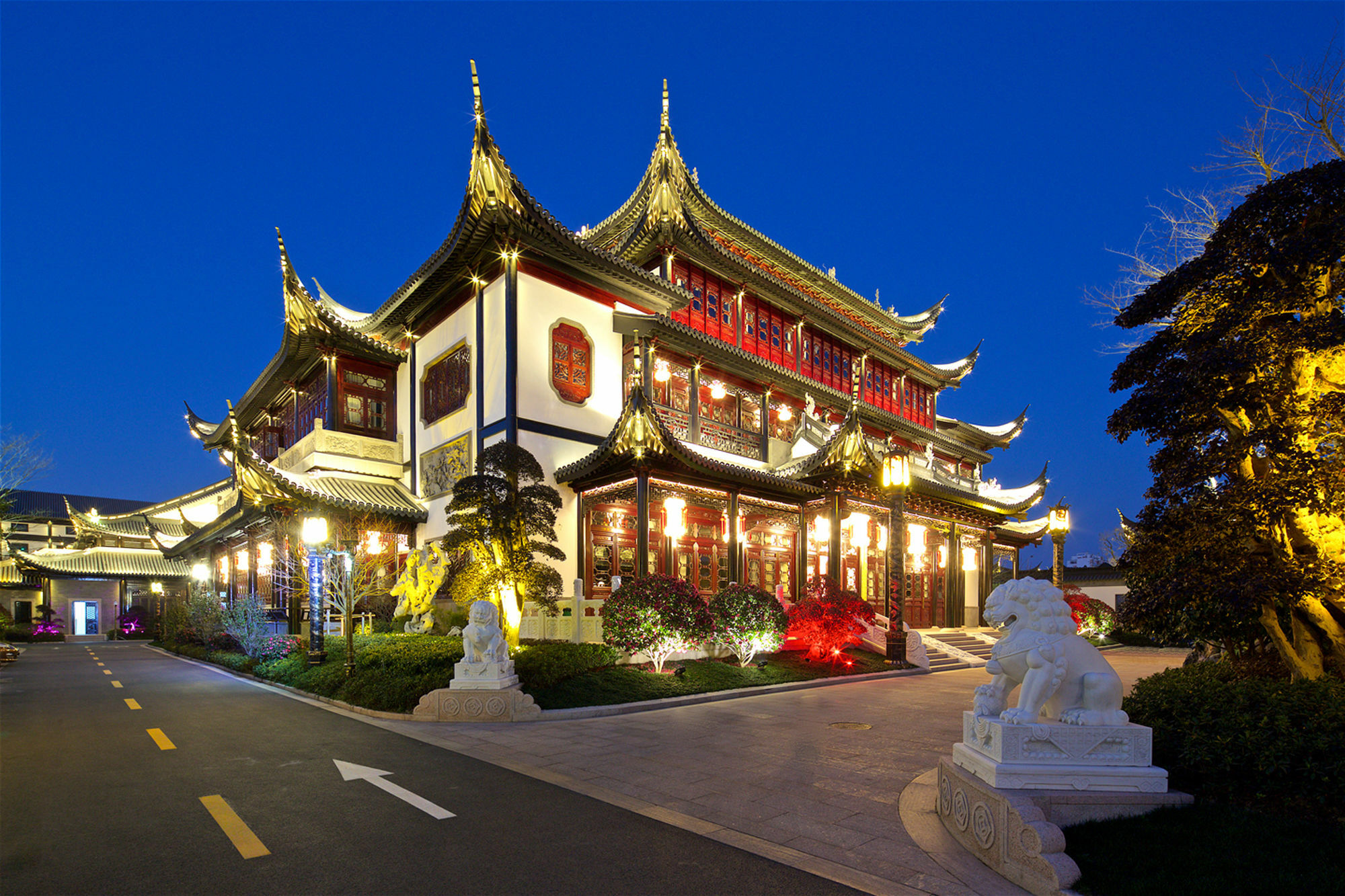 Royal Garden Hotel Shanghai-Free Shuttle To And From Disney & Pvg & Close Metro Line2 Easy To Sha New Expo Eksteriør billede